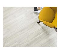 Piastrella in gres porcellanato Deck legno gesso 20x120 cm 1,44 m² Bianco
