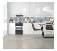 Piastrella in gres porcellanato Urban Mix 20x20 cm 1,59 m² Mix