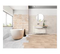 Piastrella in gres Stone Tendance grigio 30x60 cm 1,44 m² Beige grigio