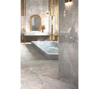 Piastrella in gres Vena Oro Oxford Grey 59,6x119,2 cm 1,42 m² Grigio