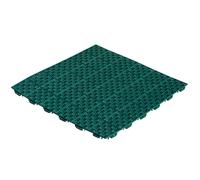 Piastrella Pavimento Drenante in Polipropilene 56 x 56 cm Verde 14 Pezzi