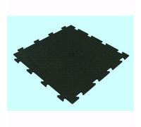 PIASTRELLA PAVIMENTO IN PVC MORBIDO BOLLO/NERO 50X50 CM 1 Pz