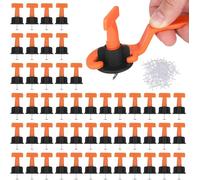 piastrella piastrella riutilizzabile ad alta planarità kit distanziatore per piastrelle a parete regolabile per pareti costruzione 151pc impostati con chiave e croce