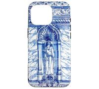 Piastrella portoghese blu e bianca - Azulejo - Maria Maddalena Custodia per iPhone 16 Pro