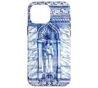 Piastrella portoghese blu e bianca - Azulejo - Maria Maddalena Custodia per iPhone 16 Pro Max