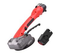 Piastrellatrice For Piastrelle 10-150Hz For Pavimenti A Parete For Posa Di Utensili Vibranti Utensile Elettrico A Ventosa 100 * 100mm For La Da 0,6-1,2 M Precisione Risparmio Fatica(Red)