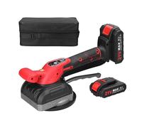 Piastrellatrice For Piastrelle 21V Ad Alta Capacità Di Carico For Pavimenti A Parete Posa Strumenti Vibranti Decorazione Domestica Con Ventosa Allargata Precisione Risparmio Fatica(2 Battery)