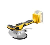 Piastrellatrice for piastrelle, 8 velocità, regolabile, vibrazione, livellatrice for piastrelle, strumento di livellamento for batteria,Costruzione robusta(Yellow)