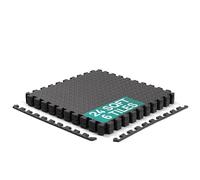 Piastrelle a incastro in schiuma EVA - nero - spessore 2,5 cm 2,23 m²