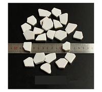 piastrelle a mosaico, 100 g 200 fai da te frammenti di mosaico in ceramica a forma pietra irregolare libera pezzi porcellana materiale fatto a mano collage piccole piastrelle(100g 09)