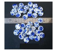 piastrelle a mosaico, 100 g 200 fai da te frammenti di mosaico in ceramica a forma pietra irregolare libera pezzi porcellana materiale fatto a mano collage piccole piastrelle(100g 10)