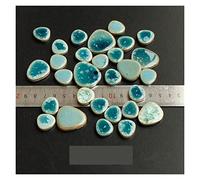 piastrelle a mosaico, 100 g 200 fai da te frammenti di mosaico in ceramica a forma pietra irregolare libera pezzi porcellana materiale fatto a mano collage piccole piastrelle(100g 14)