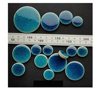 piastrelle a mosaico, 100 g 200 fai da te frammenti di mosaico in ceramica a forma pietra irregolare libera pezzi porcellana materiale fatto a mano collage piccole piastrelle(100g 02)