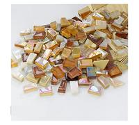 piastrelle a mosaico, 250 g di piastrelle for mosaico in vetro cristallo a specchio colore misto, forma irregolare, pietra for, materiali for fai da te, arte e artigianato(I)