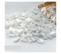 piastrelle a mosaico, 250 g di piastrelle for mosaico in vetro cristallo a specchio colore misto, forma irregolare, pietra for, materiali for fai da te, arte e artigianato(B)