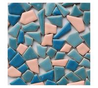 Piastrelle a mosaico in porcellana poligonale da 4,3 once/122 g, materiali for la produzione di mosaici in piastrelle di ceramica fai da te, lunghezza 1-4 cm, 1~4 g/pz, spessore 3,5 mm per l'arte e