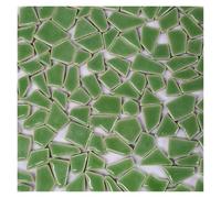 Piastrelle a mosaico in porcellana poligonale da 4,3 once/122 g, materiali for la produzione di mosaici in piastrelle di ceramica fai da te, lunghezza 1-4 cm, 1~4 g/pz, spessore 3,5 mm per l'arte e