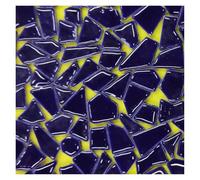 Piastrelle a mosaico in porcellana poligonale da 4,3 once/122 g, materiali for la produzione di mosaici in piastrelle di ceramica fai da te, lunghezza 1-4 cm, 1~4 g/pz, spessore 3,5 mm per l'arte e