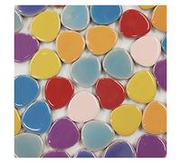 piastrelle a mosaico, Piastrelle for mosaico in ceramica creative, fai da te, hobby, artigianato, arte, materiali decorativi fatti a mano, varie miscele, mini piastrelle for irregolari 100 g(T)
