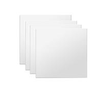 Piastrelle a specchio a figura intera, specchio da parete senza cornice 4 pezzi, specchio cosmetico, specchio per il corpo, specchi da palestra per palestra domestica, peTrattamento seducente