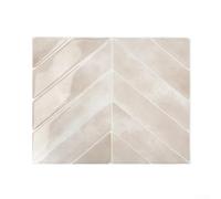 Piastrelle a spina di pesce adesivi decorativi spessi per parete per cucina e bagno fogli autoadesivi impermeabili Peel and Application Modern Minimalist Design Renovation Kit (YJC0274)