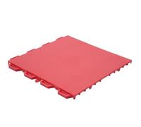 Piastrelle ad incastro per garage, antiscivolo, modulari, per esterni, per patio e campo da basket, 25,4 x 25,4 cm, pavimento blu, 76 pezzi, ideale per uso domestico e asilo