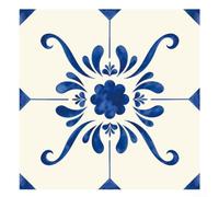 Piastrelle adesive impermeabili per pavimenti e pavimenti, 15,2 x 15,2 cm, decalcomanie autoadesive in vinile per cucina e bagno, adesivi rimovibili per pavimenti in PVC, bianco, confezione da 20