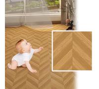 piastrelle adesive pavimento Piastrelle for pavimenti con motivo a venature del legno, spesse 0,08 pollici, adesivi for pavimenti autoadesivi rimovibili in PVC(Style A,7㎡/75.32sq ft=20pcs)