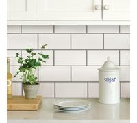 Piastrelle Adesive Per Backsplash 4 Pezzi Effetto Ceramica WallPops