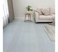 Piastrelle adesive per pavimenti da bagno, in PVC, autoadesive, 5,11 m², motivo monocolore, per cucina, soggiorno, sala da pranzo