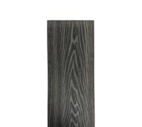 Piastrelle da esterno doga WPC WOOD double face antracite 161x2000 mm Antracite