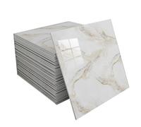Piastrelle da parete autoadesive in marmo, Pannelli di piastrelle staccabili e adesive for paraschizzi soffitto multicolore 30x30 cm, confezioni multiple(B,10 tiles)