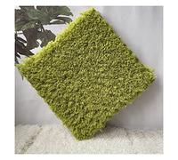 Piastrelle di moquette morbide ad incastro Interlocking Foam Carpet Tiles Pack of 50 12x12x0.4 Inch Multicolor(Green)