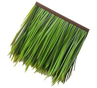 Piastrelle Di Paglia Artificiale Finta Paglia PE PVC Plastica Artificiale Thatch Roof Antique Brick Decorative Garden Scenery Paglia Artificiale PE Simulazione(Yellow a,10pcs)