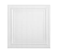 Piastrelle for controsoffitti in schiuma Impermeabile a prova di umidità Auto-fai-da-te Decorazione del soggiorno della camera da letto soffitto in plastica PVC Funzionamento Stabile(50PCS)