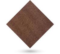 Piastrelle for moquette Piastrelle for moquette quadrate antiscivolo staccabili e attaccabili for l'home office Pavimenti multiuso for la decorazione della casa Proteggi i tappeti(Brown,16pcs 50*50cm)