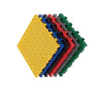 Piastrelle For Pavimenti Da Garage Ad, Pavimentazione Imbottita In PP Con Giunzione, Tappetini Antiscivolo For Autolavaggio Esterno, Capacità Di Carico Di 11023 Libbre(16 pieces)