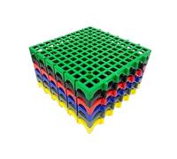 Piastrelle For Pavimenti Da Garage Ad, Pavimentazione Imbottita In PP Con Giunzione, Tappetino Di Drenaggio Modulare Antislittamento, Capacità Di Carico Di 11023 Libbre(20 pieces)