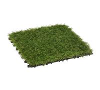 Piastrelle in Erba Sintetica 11 pz 30x30 cm Verde