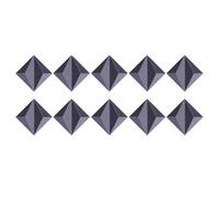 Piastrelle in mosaico di vetro, Adesivi murali for piastrelle geometriche multicolore 20 cm x 20 cm, confezione da 10(Color 21)