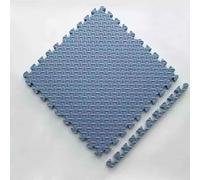 Piastrelle in schiuma antiscivolo per la casa, comodi tappetini da gioco a incastro, morbidi tappetini puzzle, rivestimento pavimentale in EVA spessore 1 cm(Blue Grey)