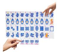 Piastrelle Mahjong Cento Sessanta Pezzi Set Da Tavolo In Acrilico | Piastrelle Mahjong Americano Ideale per viaggi, casa, piscina, adulti, feste, principianti e giocatori esperti