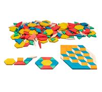 Wissner Puzzle di Legno - Blocchi Puzzle, divertenti esercizi di geometria, simmetria, colori