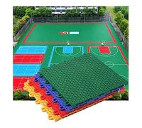 Piastrelle modulari ad incastro da 25 cm, per pavimenti di terrazze, piscine, cortili, seminterrati, palestre, garage, facili da installare, blu-1-1PCS, blu-1-1PCS,Blue-1-1PCS