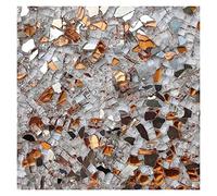 piastrelle mosaico, 100 g di piastrelle for mosaico in vetro cristallo a specchio colore misto, forma irregolare, pietra for, materiali for fai da te, arte e artigianato(E)