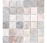Piastrelle mosaico beige grigio pietra naturale soggiorno cucina cucina doccia parete bagno wc