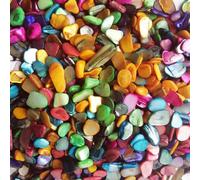 Piastrelle mosaico Mosaico Conchiglia Multicolor 1-2cm 50g Decorazione murale fai da te(Mixed Color)