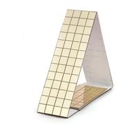 Piastrelle mosaico poligonali Arts, Tessere di mosaico a specchio quadrato acrilico autoadesivo for fai da te 4x60cm 5x5mm 10x10mm multicolore(02-4x60cm-10x10mm)