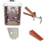 Piastrelle Nivelliersystem Originale Rls Basisset 100Laschen 100 Zeppe 1