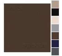 Piastrelle per moquette 50x50cm autoportanti - Set da 10 pezzi - 2,5 m² - Piastrelle per moquette autoadesive, moquette con retro, piastrelle per moquette da tagliare per appartamento, casa, camera da